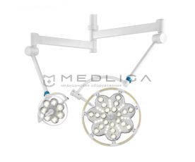 ЭМАЛЕД 300/200, Конструкция светильника: Потолочный двухкупольный