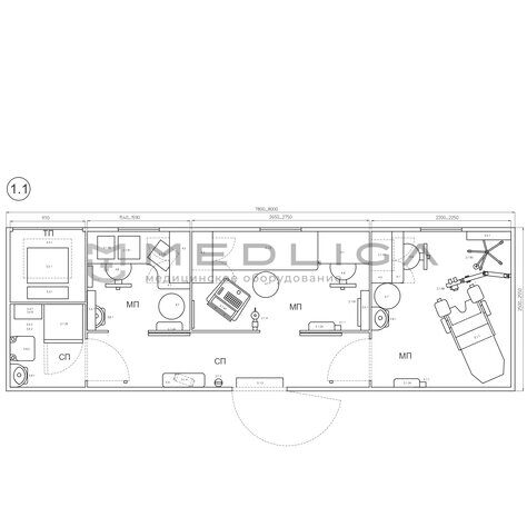 ДжиСиМед «Диагностика» исполнение 1, 4